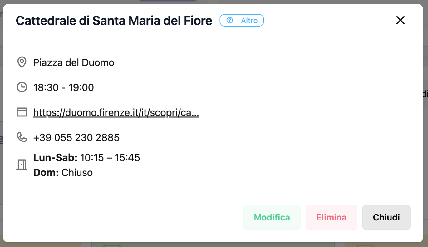 Event Detail Modal